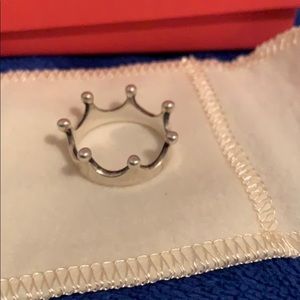 James Avery crown ring